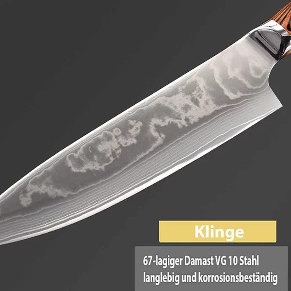 V10 62 Lagen Edelstahl-Klinge – Bild 5