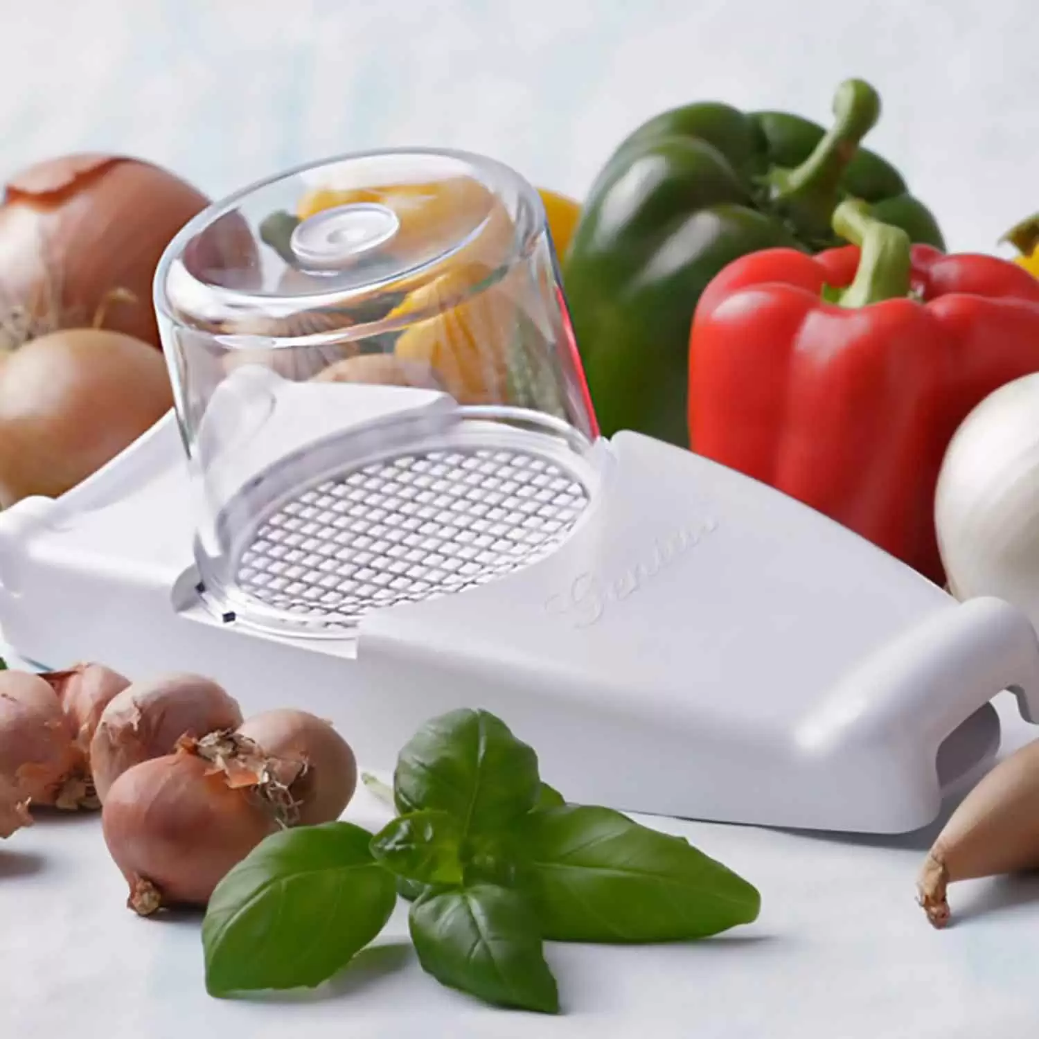 Genius Gemüseschneider (Weiß) – Bild 2