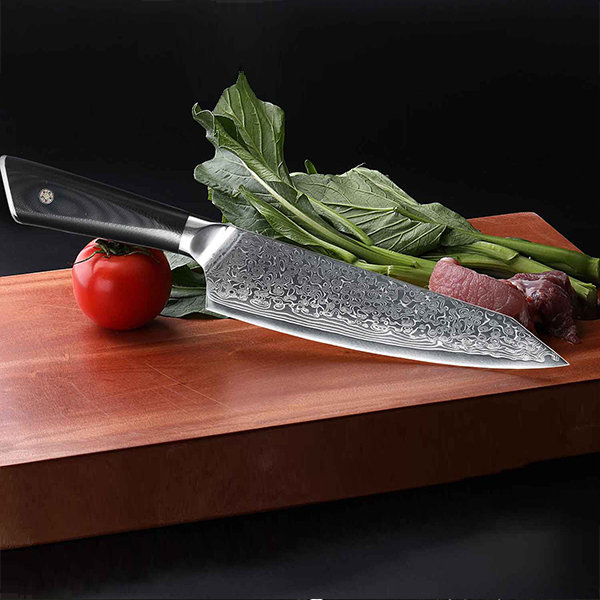 Traditionelles Damastzener Edelstahlmesser – Bild 2