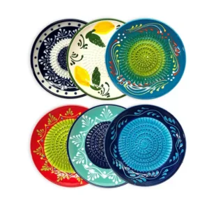 Verschenkset: 6 Tellerreiben Keramikreibe