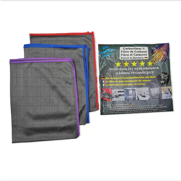 Carbonfaser Reinigungstuch-Set
